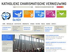Tablet Screenshot of kcv-net.nl